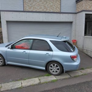 parking spot for the box house